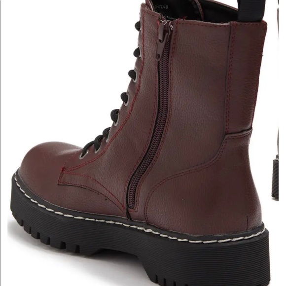 UNIONBAY HAYDEN LUG SOLE LACE-UP BOOT Size:8 - Picture 3 of 5